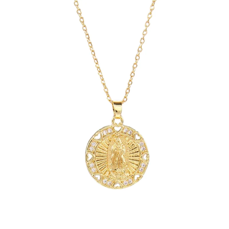 Collier Médaille Vierge Marie