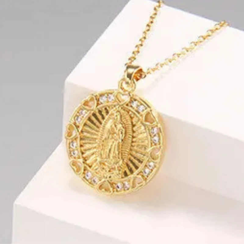 Collier Médaille Vierge Marie