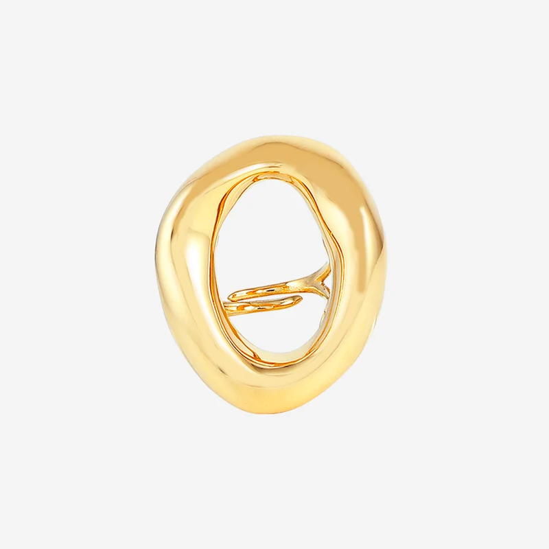 Bague anneau irrégulière