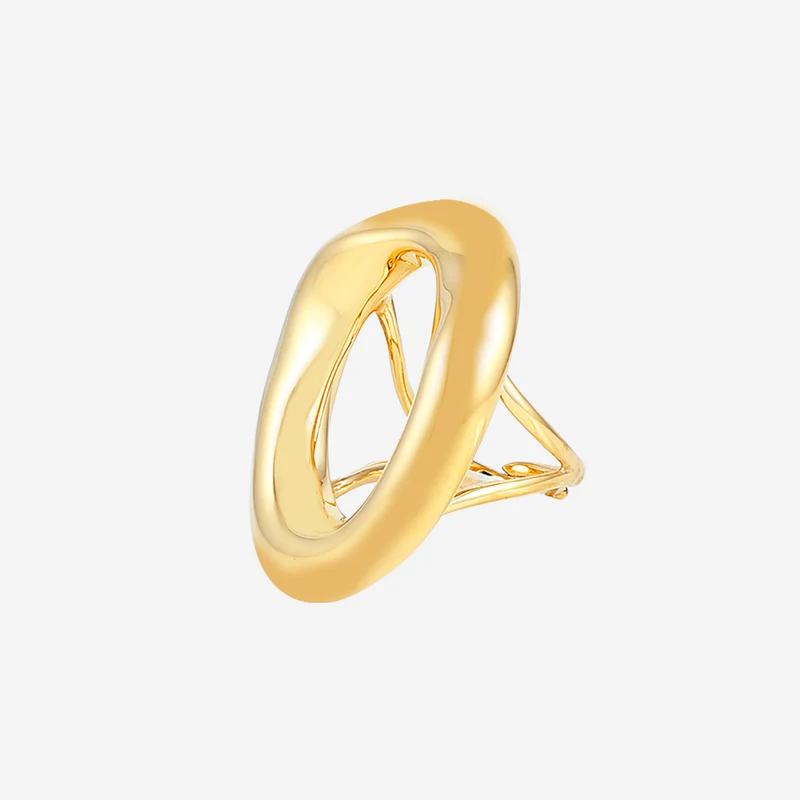 Bague anneau irrégulière