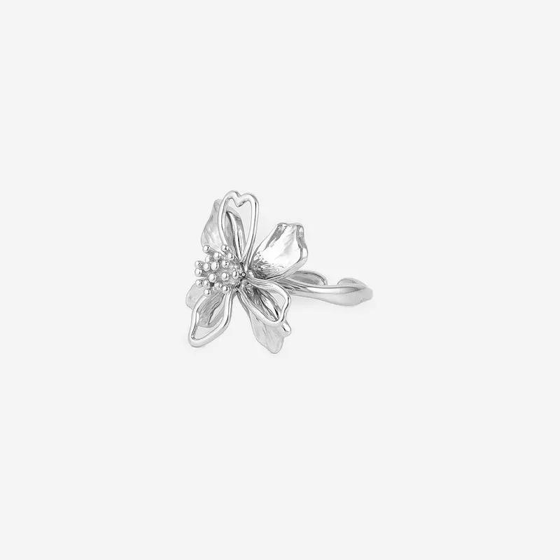 Bague Fleur Irrégulière