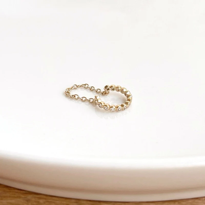 Bague d'oreille "Sydney" plaqué or