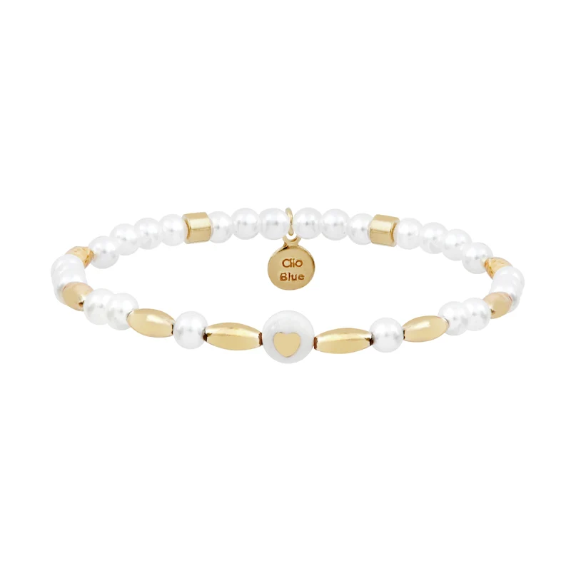 Bracelet Love Gold Blanc