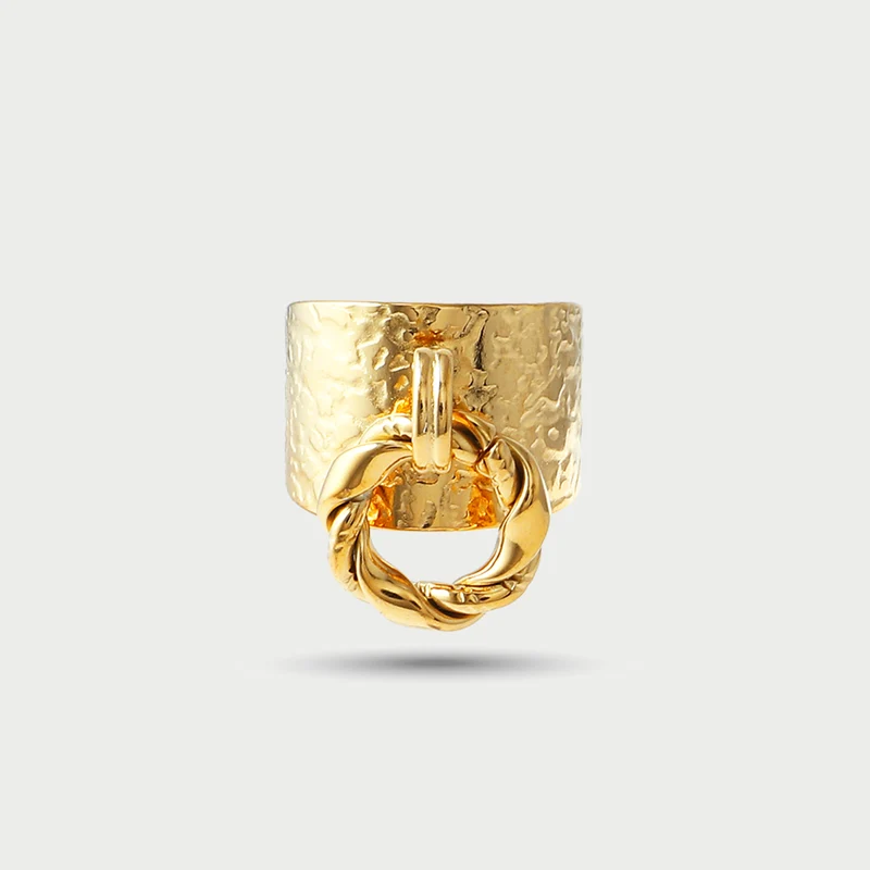 Bague breloque anneau