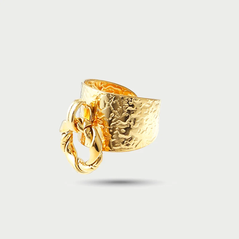 Bague breloque anneau