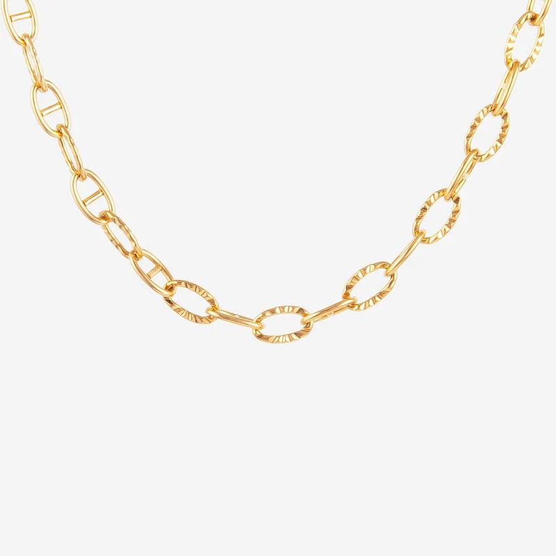 Collier Simple Martelé