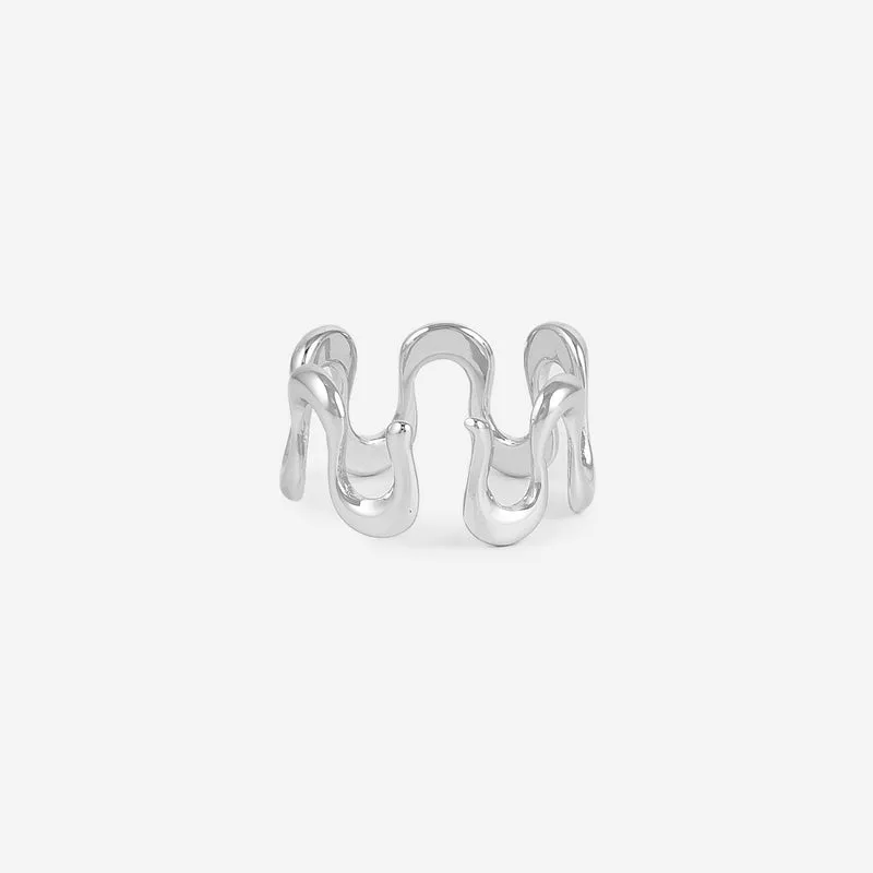Bague forme irrégulière