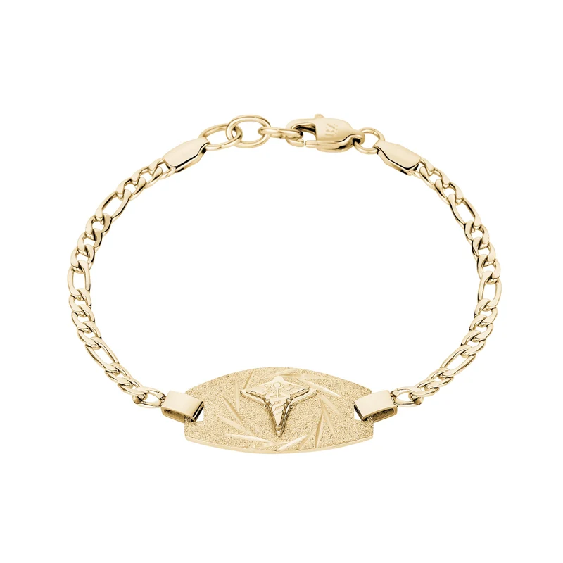 Bracelet à maillons Figaro Medical ID