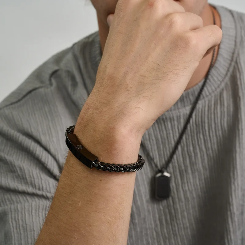Franco Link ID Urn Bracelet | 6MM