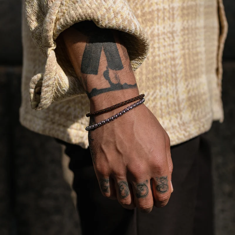 Bracelet en cuir | 4MM