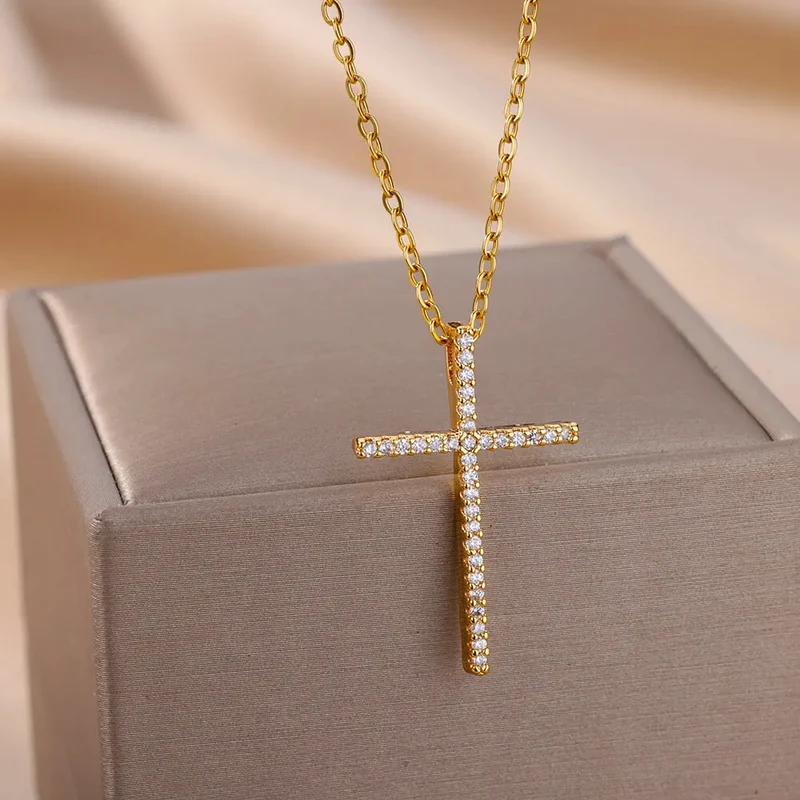 Collier Croix Chrétienne