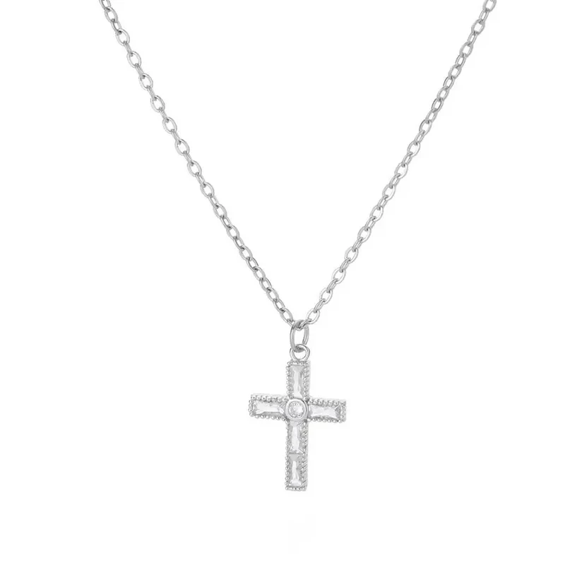 Collier Croix Minimaliste