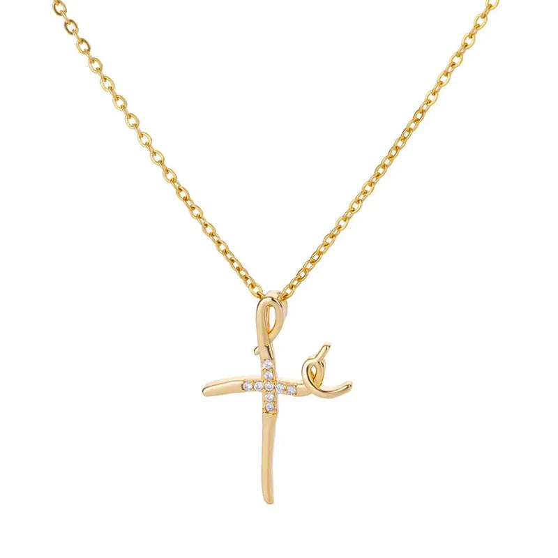 Collier Croix Design