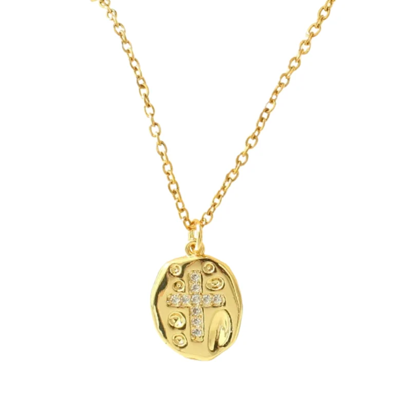 Collier Médaille Croix
