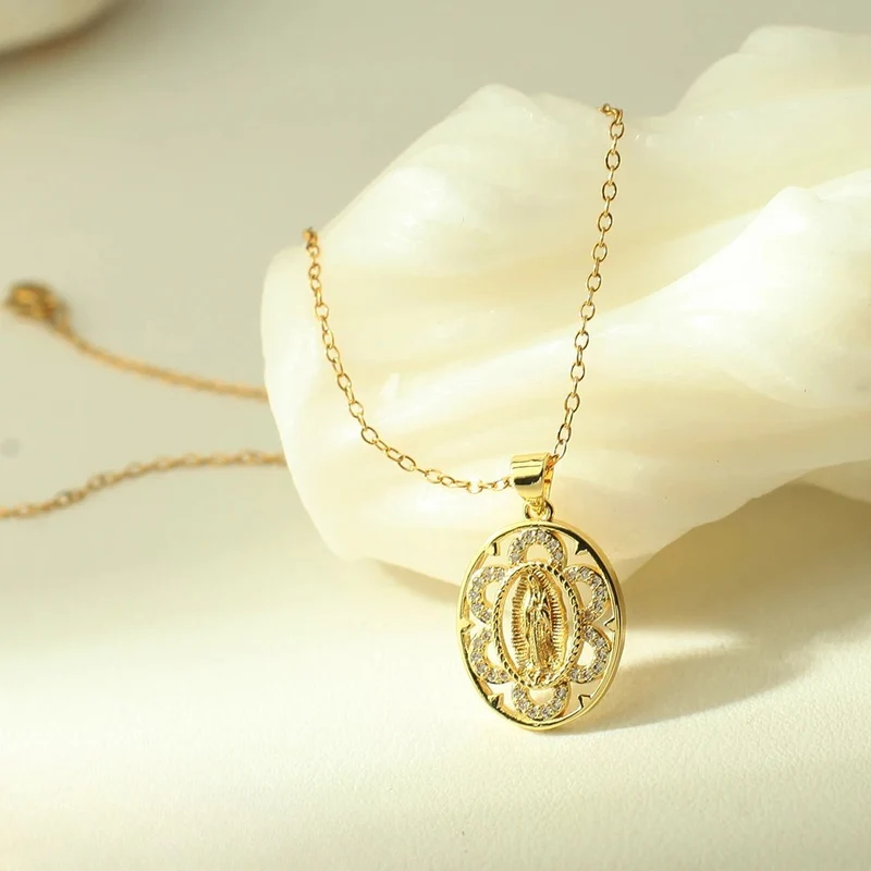 Collier Vierge Marie Luxe