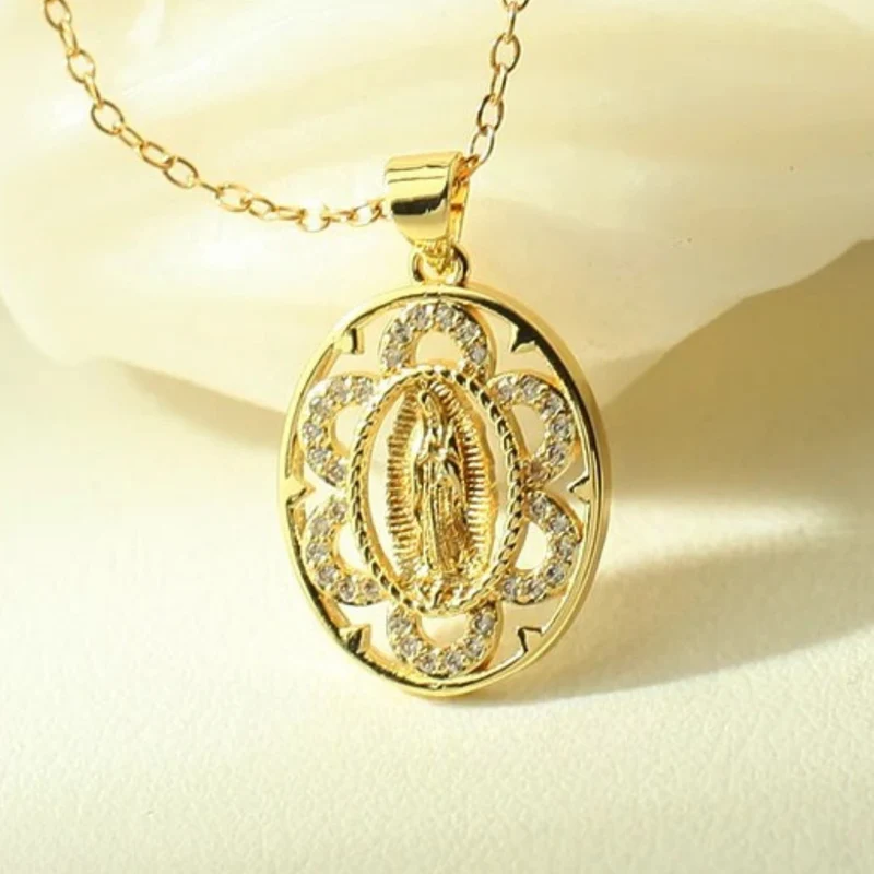 Collier Vierge Marie Luxe