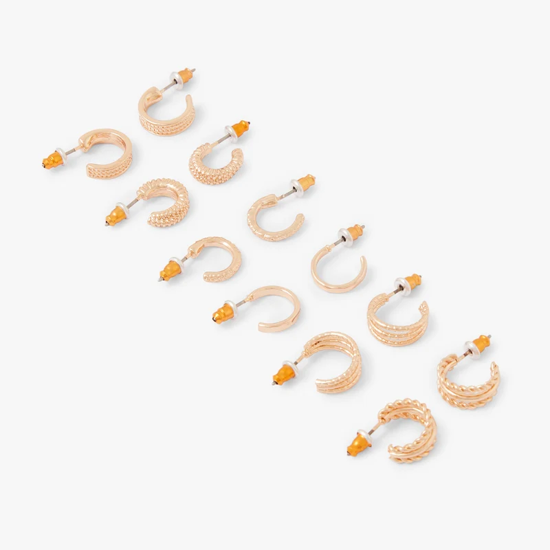 Set de 6 créoles