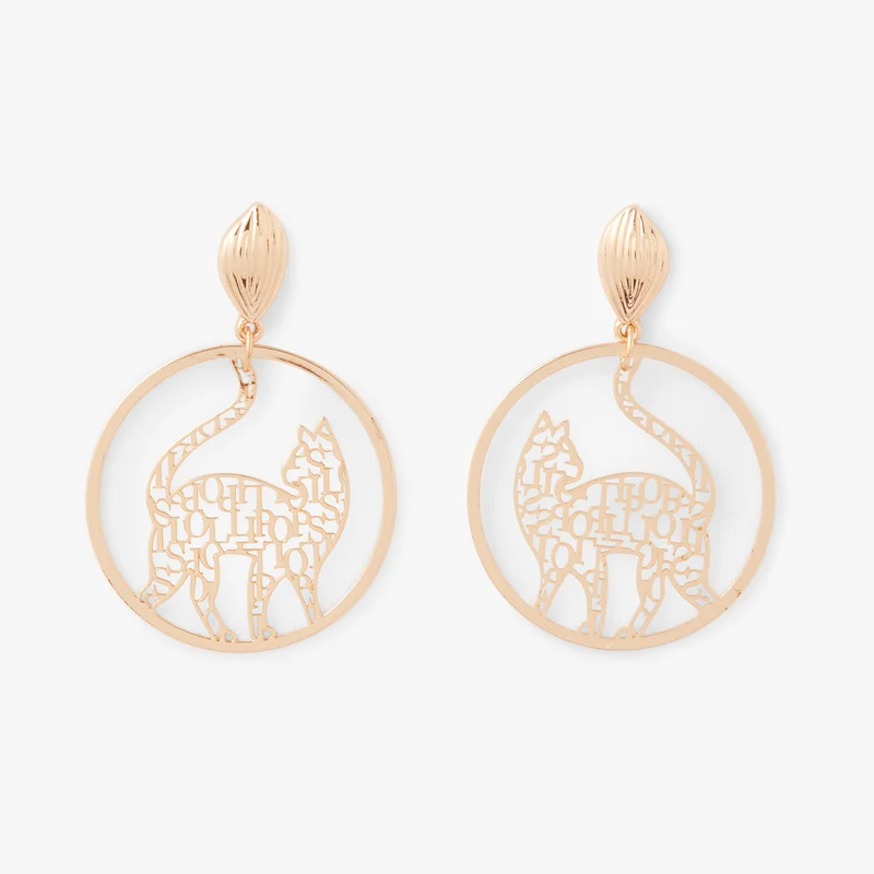Boucles d'oreilles Cat Lover