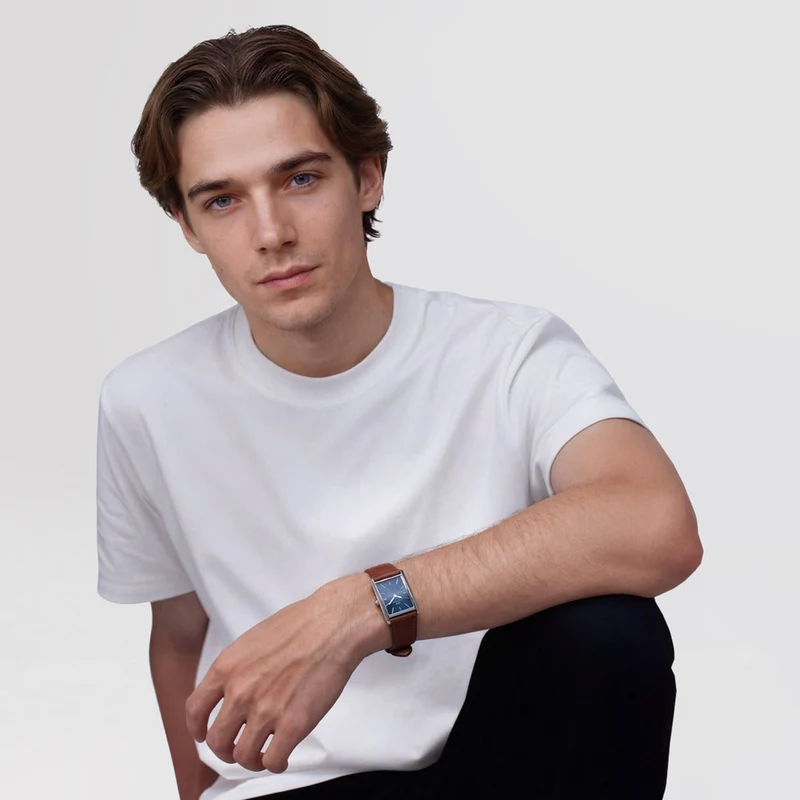 Daniel Wellington Bound Durham Arctic Guilloché Montre Unisexe DW00100900