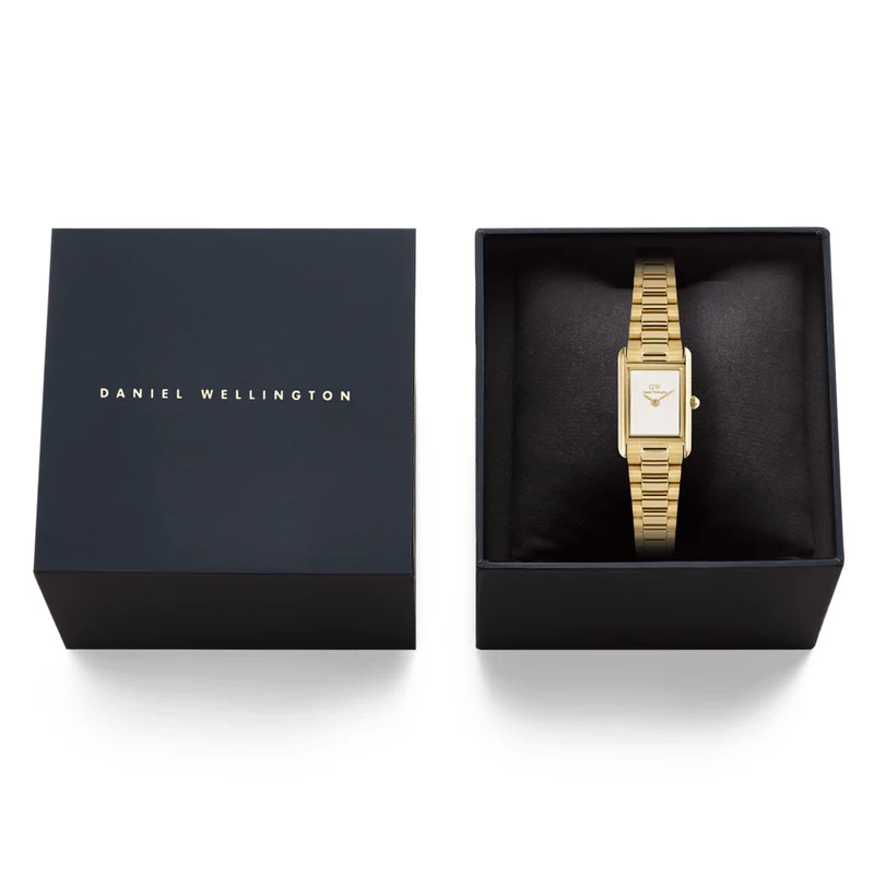 Daniel Wellington Bound Mini 3-Link Doré Montre Femme DW00100931