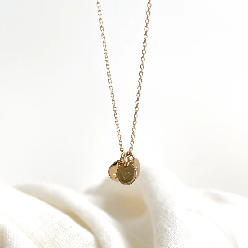 Collier "Esmée" plaqué or