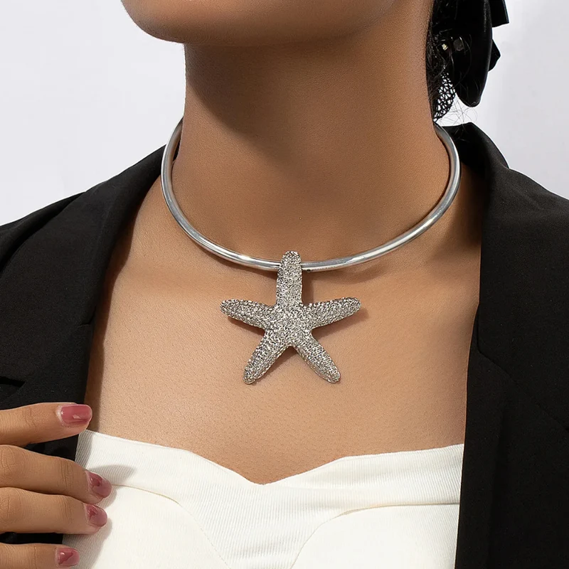 Collier Rigide Étoile de Mer