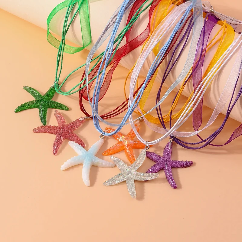 Collier Étoile de Mer Fantaisie