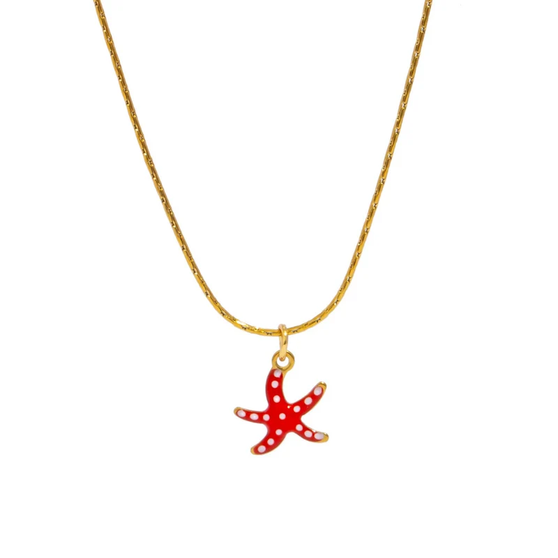 Collier Mini Étoile de Mer Couleur