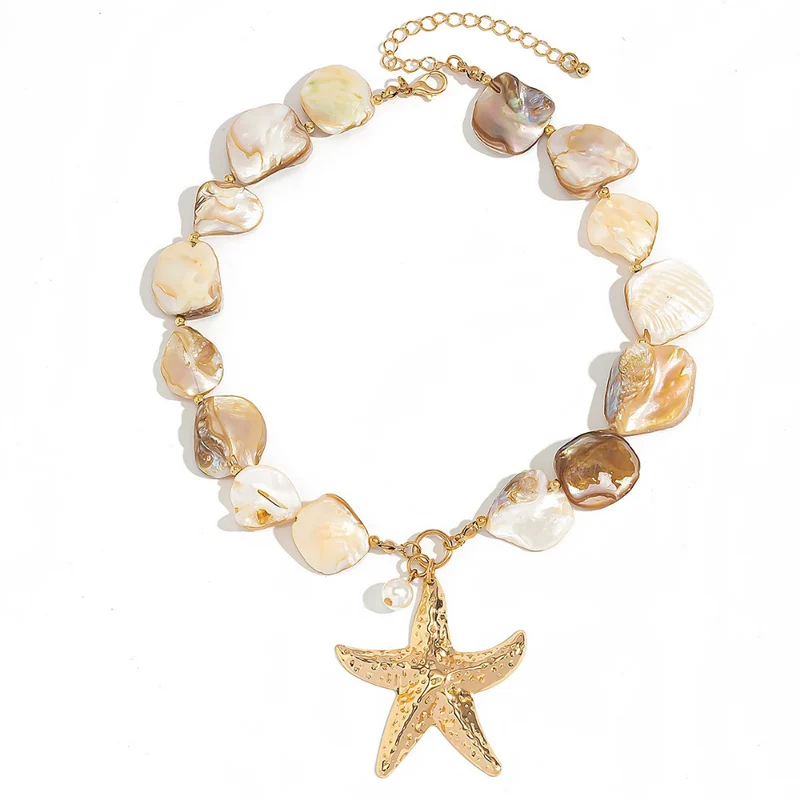 Collier Étoile de Mer Vintage
