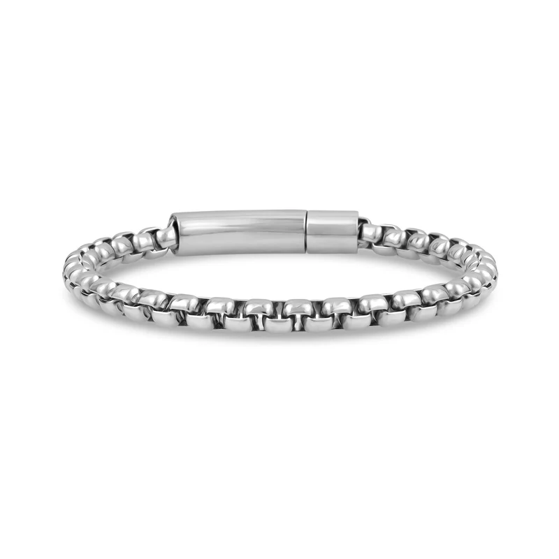 Bracelet à maillons ronds de 5 mm