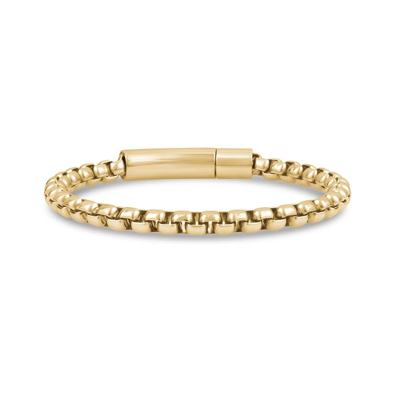 Bracelet à maillons ronds de 5 mm
