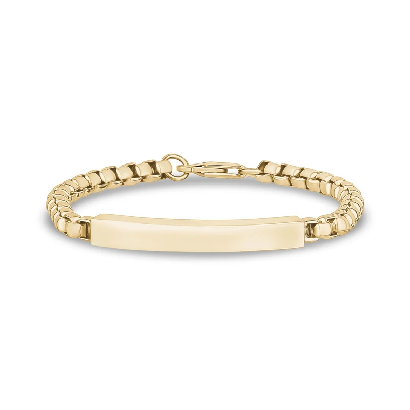 Bracelet d'identification avec boîte ronde de 5 mm