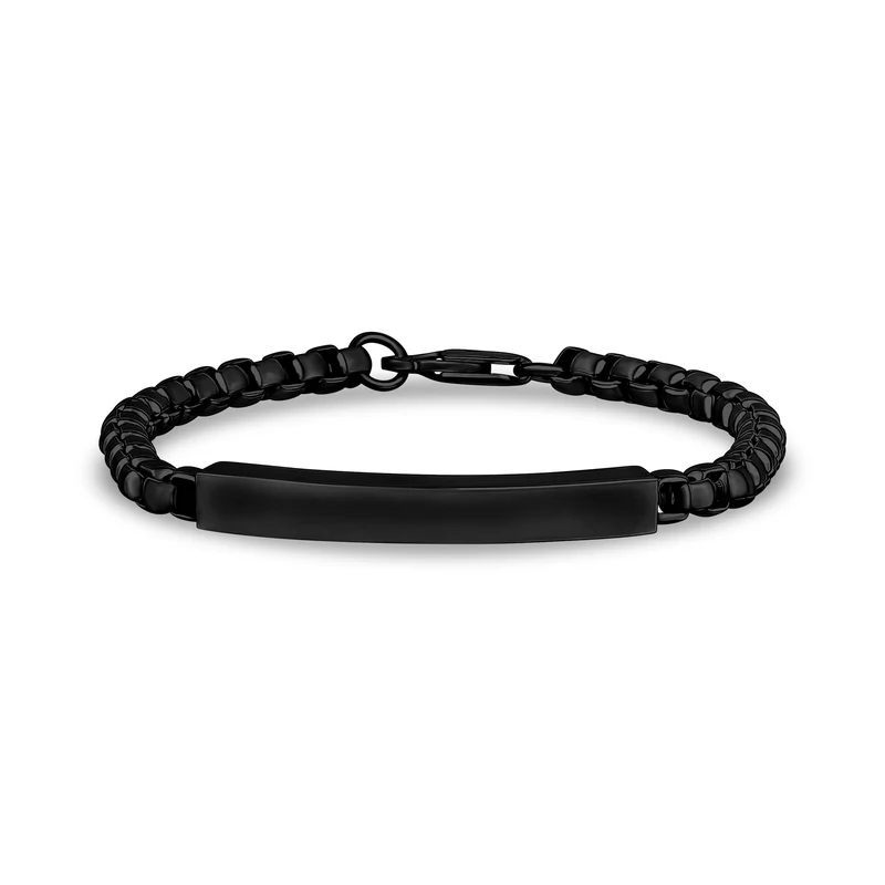 Bracelet d'identification avec boîte ronde de 5 mm