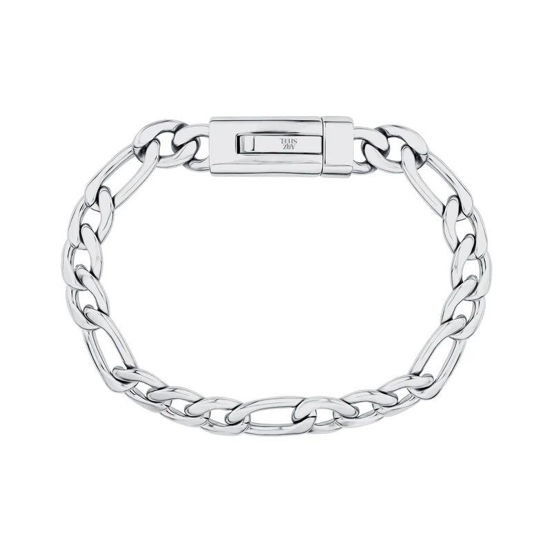 Bracelet à maillons Figaro 9 mm