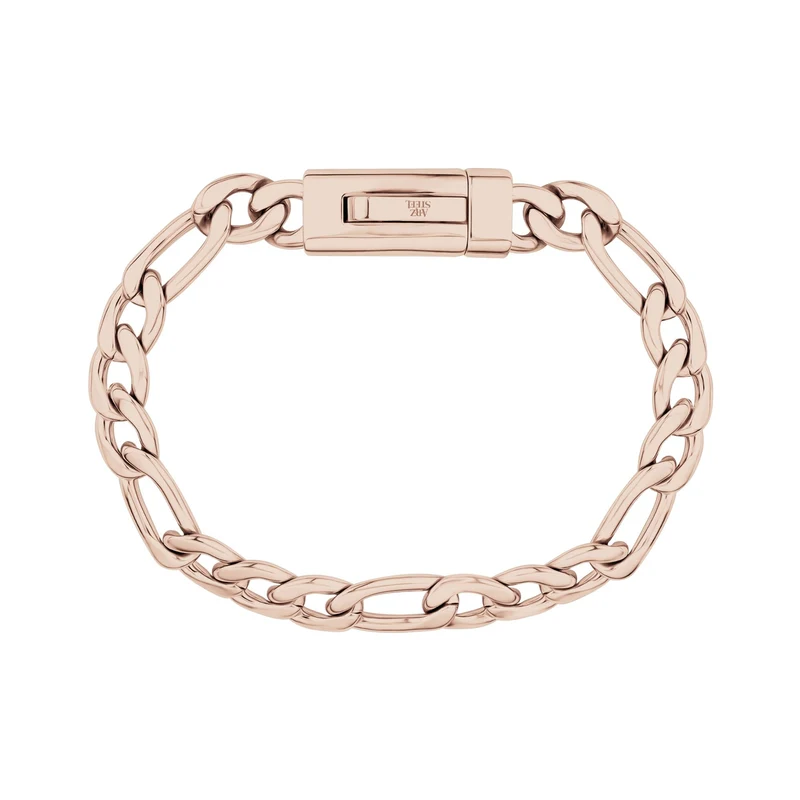 Bracelet à maillons Figaro 9 mm