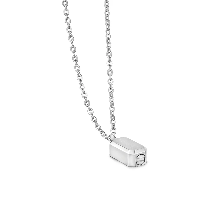 Pendentif urne à bord biseauté
