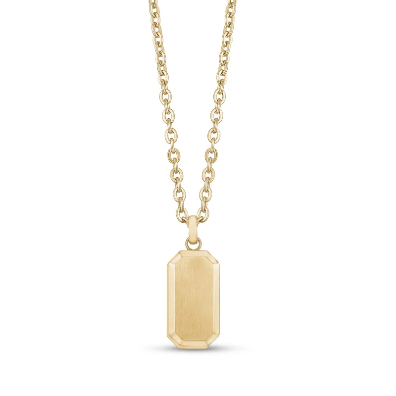 Pendentif urne à bord biseauté
