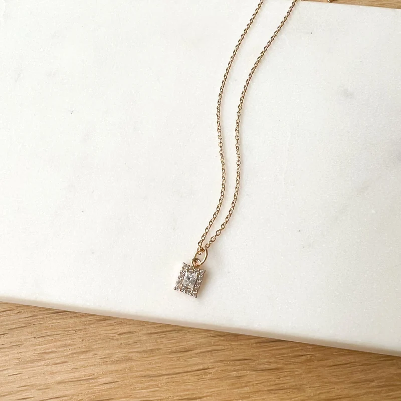 Collier "Angelique" plaqué or