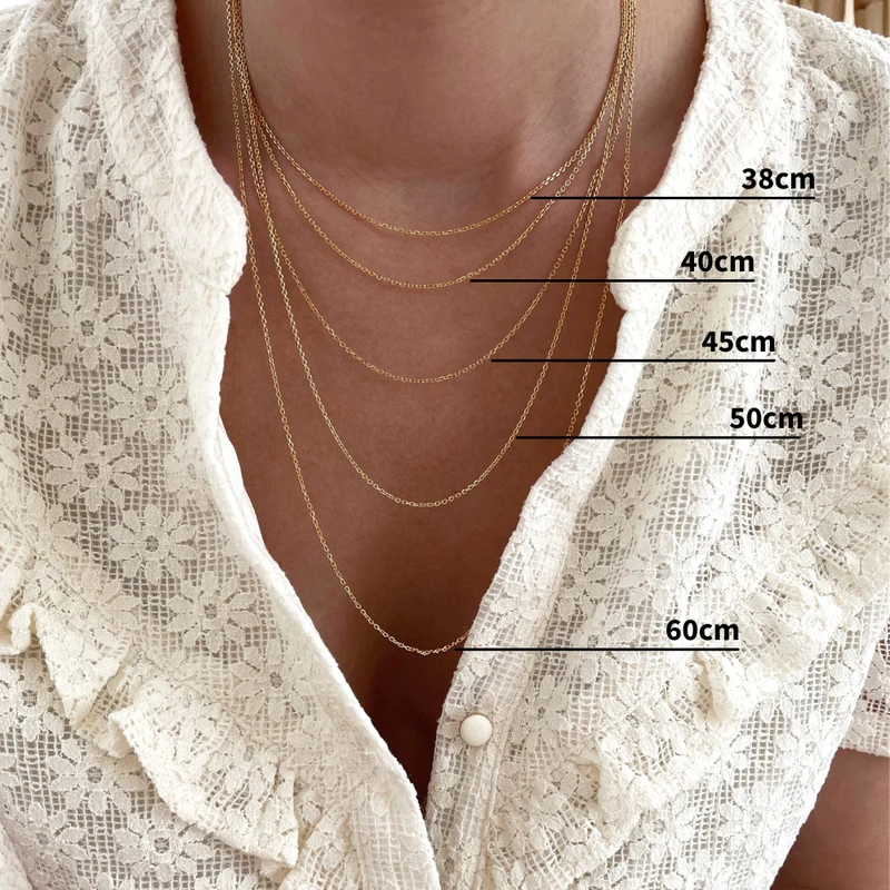 Collier "Angelique" plaqué or
