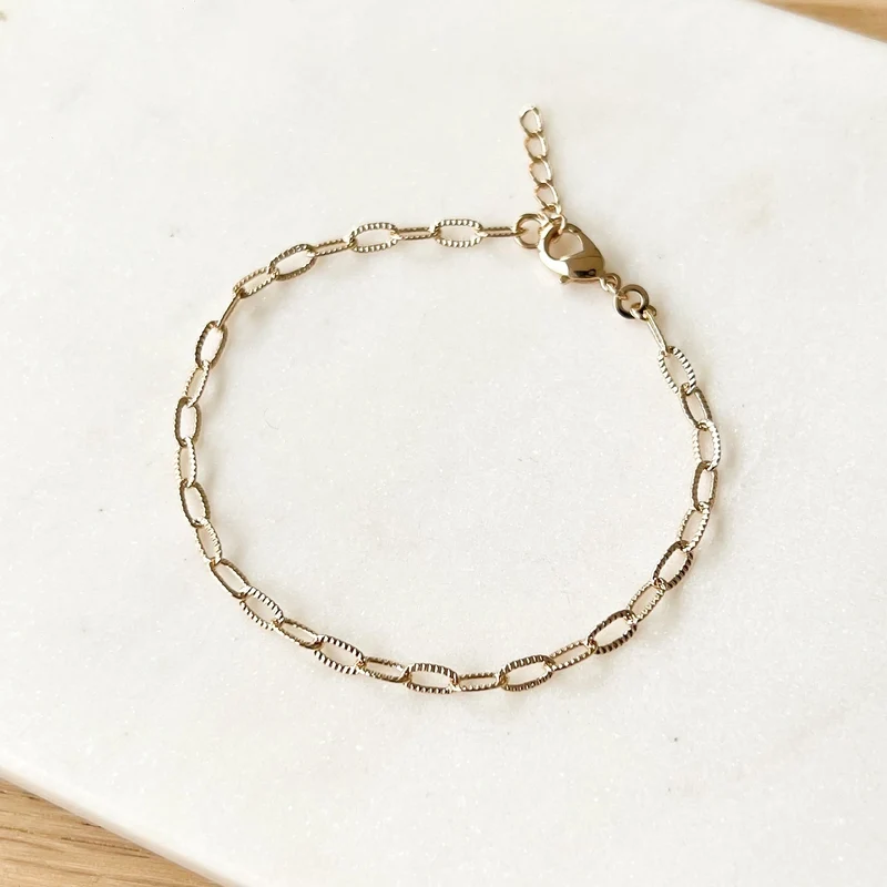 Bracelet "Alba" plaqué or