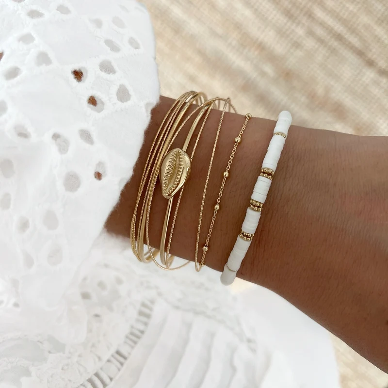 Bracelet "Naola" plaqué or
