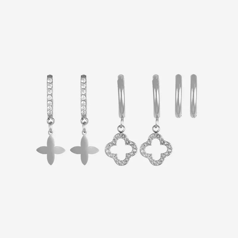 Boucles d'oreilles en set Anthéa
