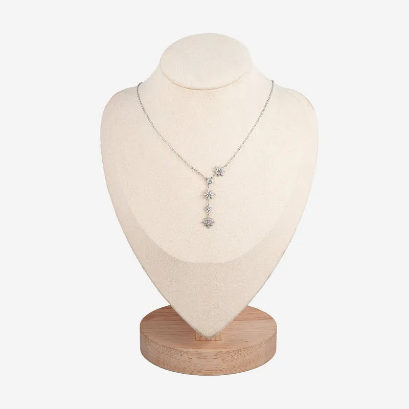 Collier étoile strass