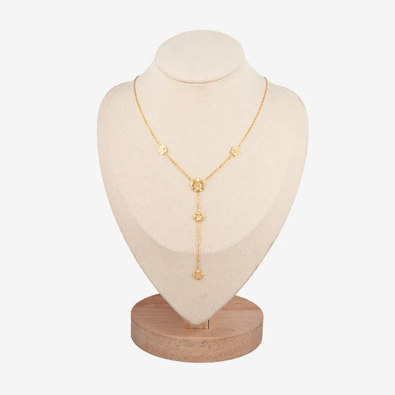 Collier en Y Sakura
