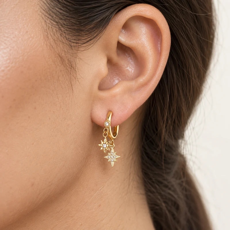 Boucles d'oreilles Galaxie