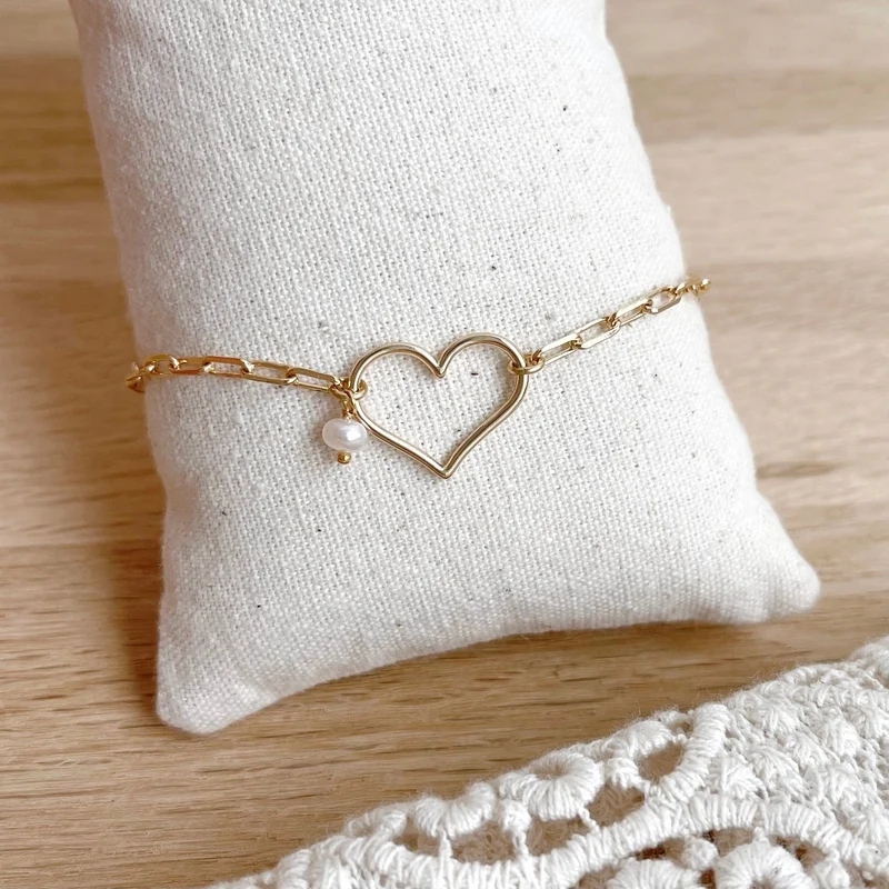 Bracelet "Mina" plaqué or