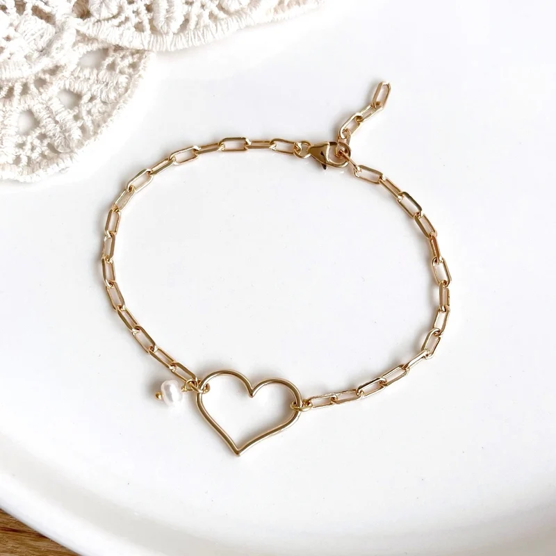 Bracelet "Mina" plaqué or