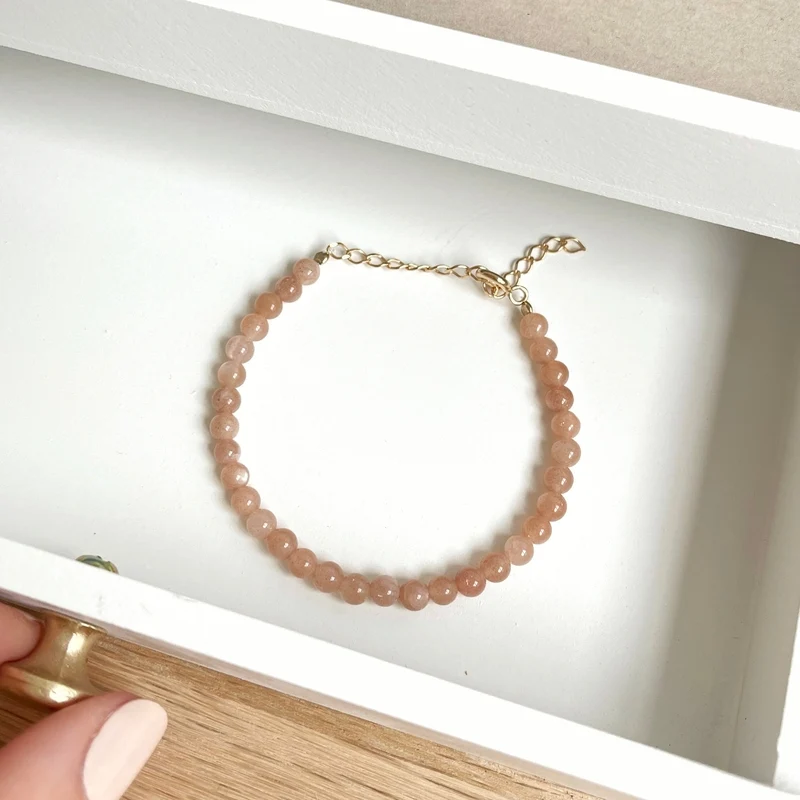 Bracelet "Hélia" plaqué or