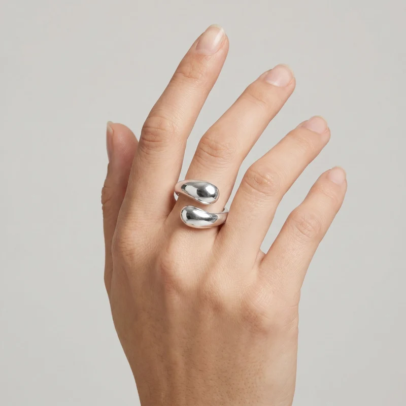 Bague Gouttes Toi & Moi