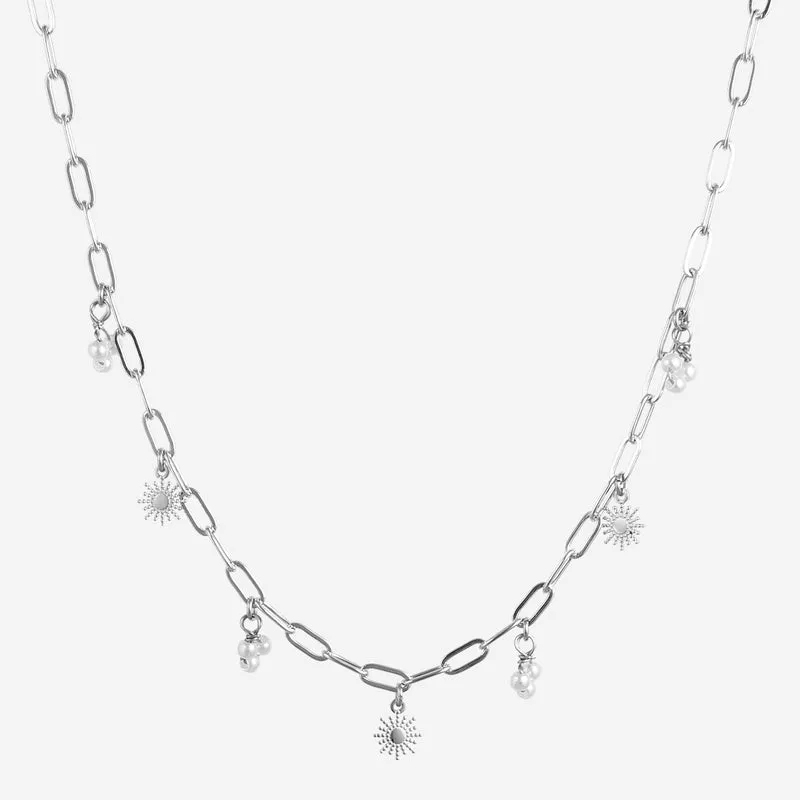 Collier pampilles Soleil Perles